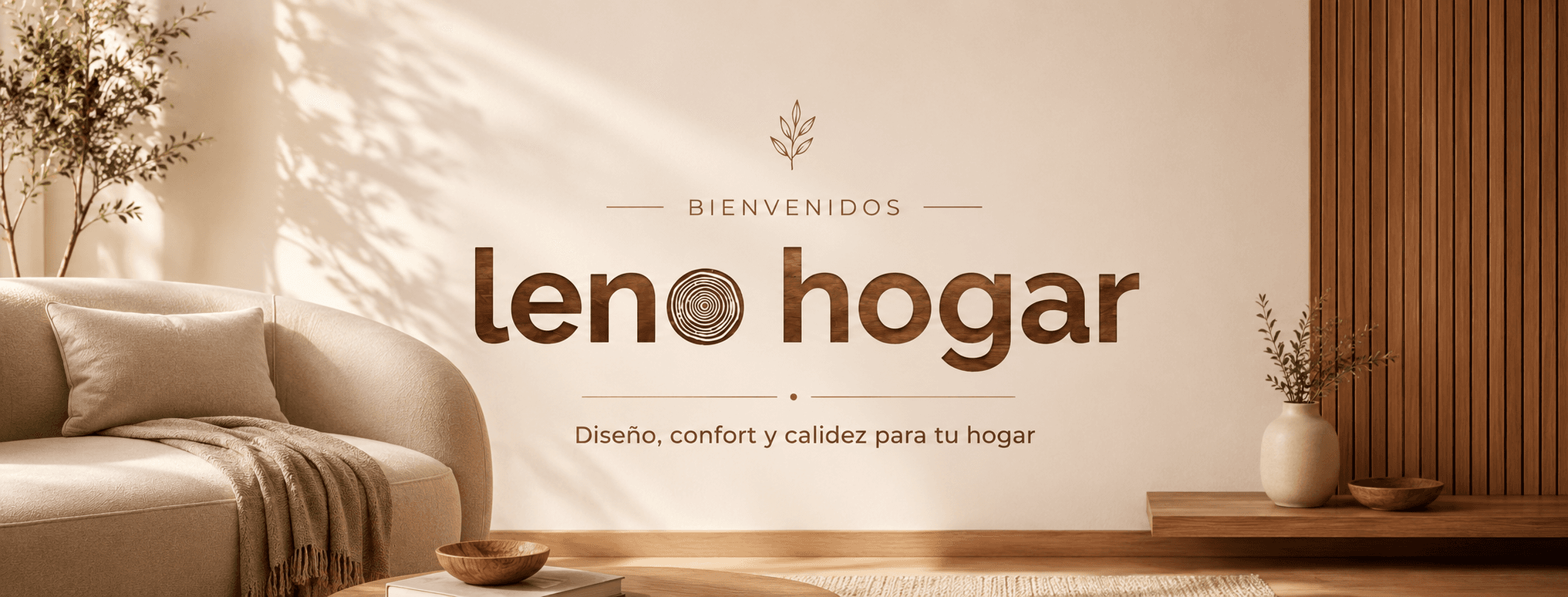 Interior de un hogar con muebles de LENO HOGAR